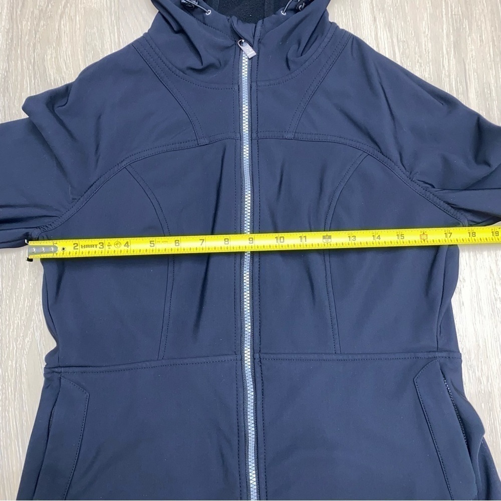 prAna Black Full Zip Fleece Lined Hooded Jacket - Picture 5 of 11